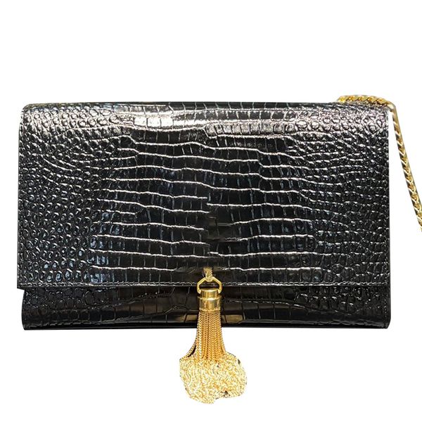 

designer bags chains shoulder bag woc straw bag genuine leather rectangle raffia straw tassel bag envelope flap lady clutch bag women chain