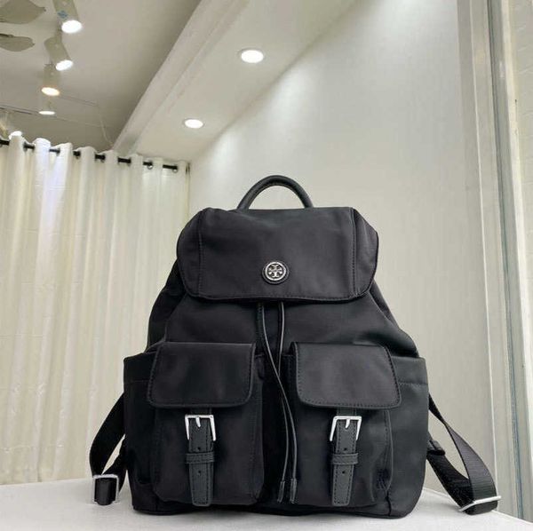 

luxury designer luxury bags tb women's bag 2023 new 85061 lightweight travel commuter leisure nylon flap backpack for women handbags