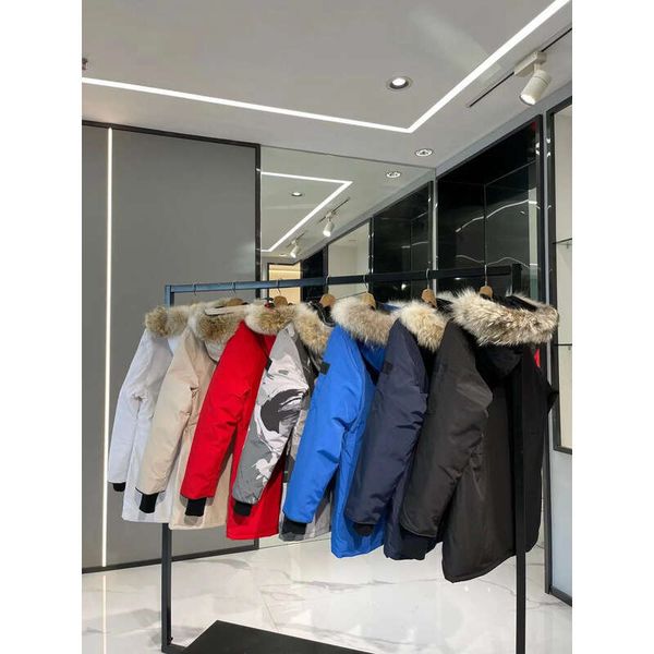 

mens and new womens down jackets warm parka fashion outdoor downs jacket popular down jacket's canadian goose windproof warm80 s ', Black