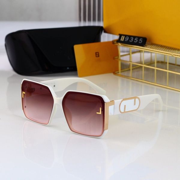 

designer sunglasses for women and men fashion model special uv400 protection letters big leg double beam frame outdoor luxury design women s, White;black