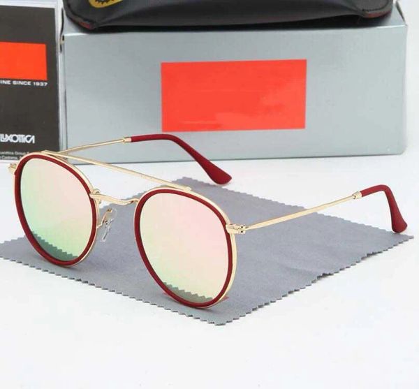 

fashion luxury designer sunglasses for women and men 3647 metal frame mirror glass lens drive outdoor leisure travel glasses uv400, White;black