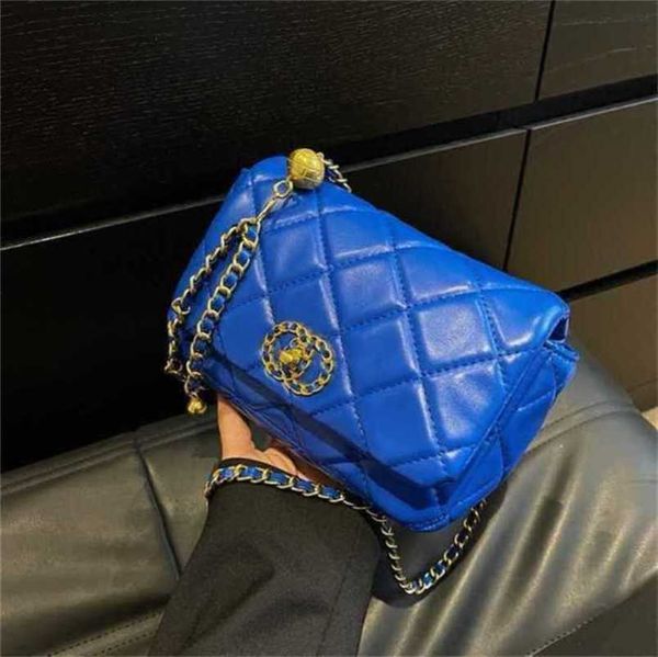 

2023 new luxury bags small lingge chain messenger crowd sense small square