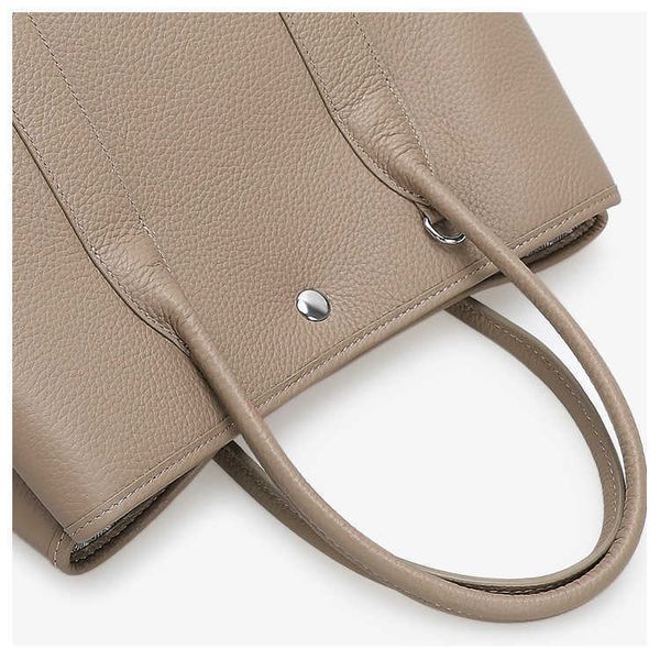 

classic garden party tote bag 2023 new high capacity litchi pattern women's casual one shoulder handbag commuter1qd4