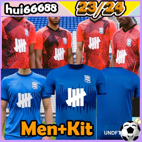 

23/24 birmingham soccer jerseys deeney mcgree pedersen city jutkiewicz woods dean sunjic trusty bacuna hogan men home away kids kit football, Black;yellow