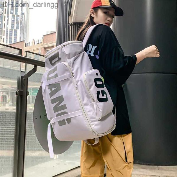 

outdoor bags outdoor bags large capacity street schoolbag teenager lapbackpack korean trendy travel gym bagpack men japanese z230731