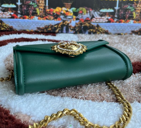 

d g sicily bag metallic silver womens shoulder hand bag valentines mothers day christmas luxury birthday