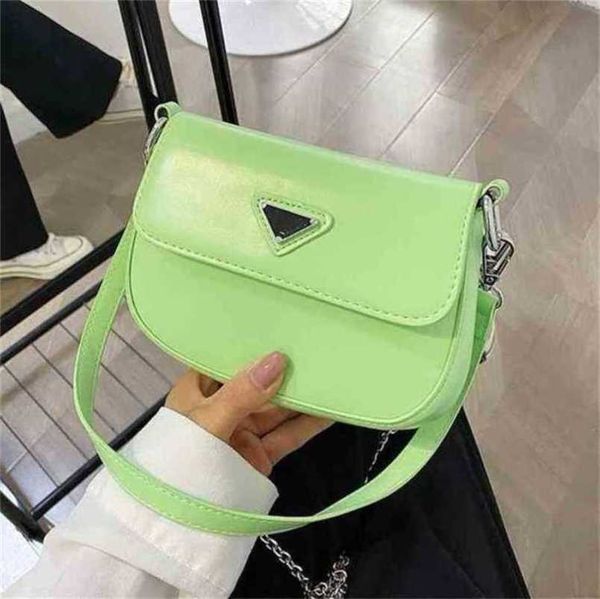 

2023 new luxury bags family triangle standard female french shoulder armpit style