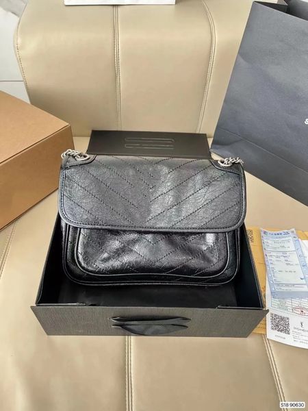 

popular designer bag nikki messenger bag designer retro clamshell rakuten envelope shoulder bag backpack sewn plain classic chain crossbody