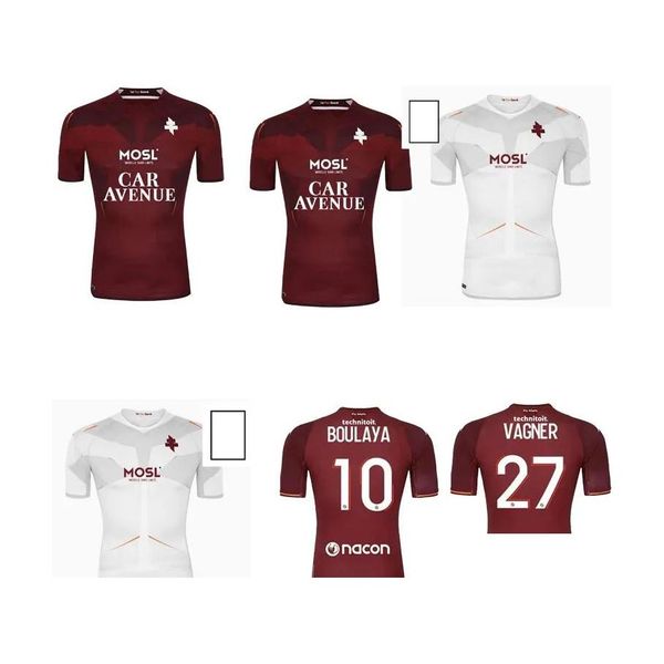 

yoga outfit maillot de foot 22 23 metz soccer jerseys 2022 2023 red blue boaya diallo centonze bronn vagner away third home football otkpb