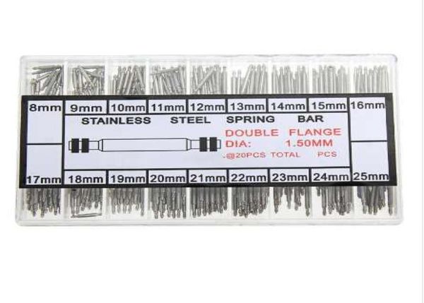 

new 360pcs 825mm watchmaker watch tools spring bar link pins tool parts for watch repair tool kit accessories9099181