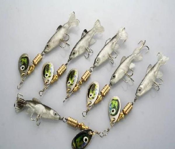 

fishing lures spinner hooks baits 6g012345678910117702256
