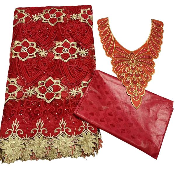 

tulle 5 yards rhinestones bazin lace fabric nigerian women dinner dress sewing craft textile ladies costume dentelle luxurious cloth premium, Black;white