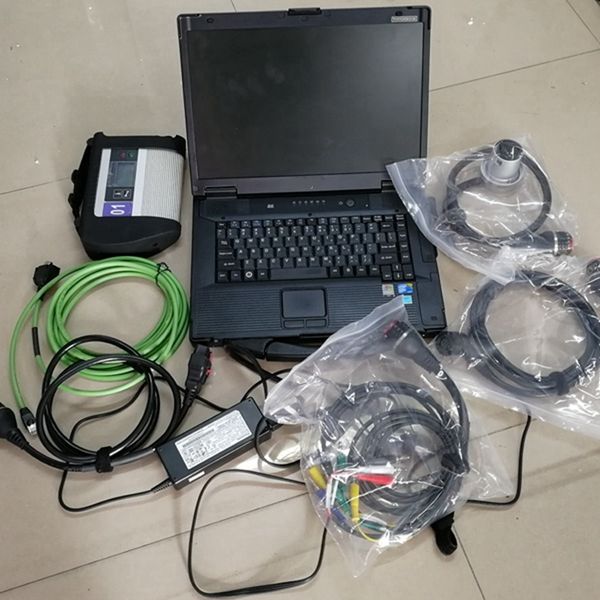 

auto diagnostic tool mb star c4 sd compact 4 with v06.2023 x das vediamo dts in 480gb ssd and used cf-52 toughbook