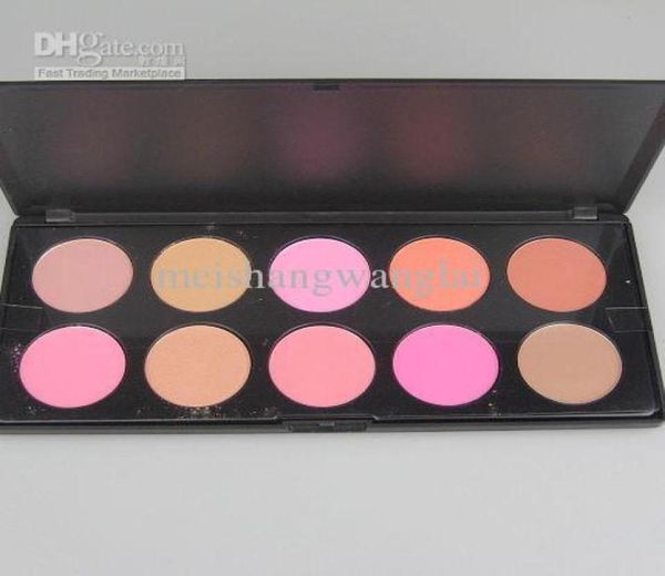 

professional 10 colors blusher makeup palatte pressed powder blush blinking and graceful powder 1 pcspacket5438326