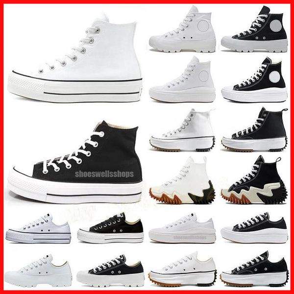 

canvas shoes sneaker sports shoe high fashion thick bottom platform flat wedding ultra light comfortable men women move eur 35-40 women conv, Black