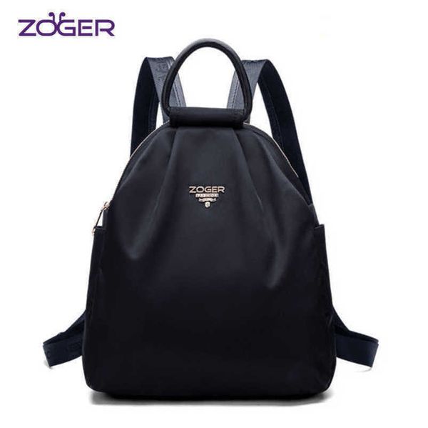 

2023 factory direct sales new leisure versatile simple large capacity small backpack waterproof oxford cloth women's travel bag