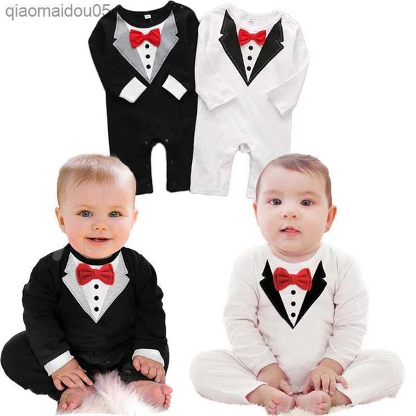 

gentleman 2018 newborn boy 100% cotton long sleeve bebes boys romper for baby onesie baby knitted clothes toddler jumpsuit 2yrs l230712, Blue