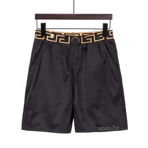 

summer fashion mens designer shorts quick drying swimwear printing board beach pants men swim short asian size m-xxxl, White;black
