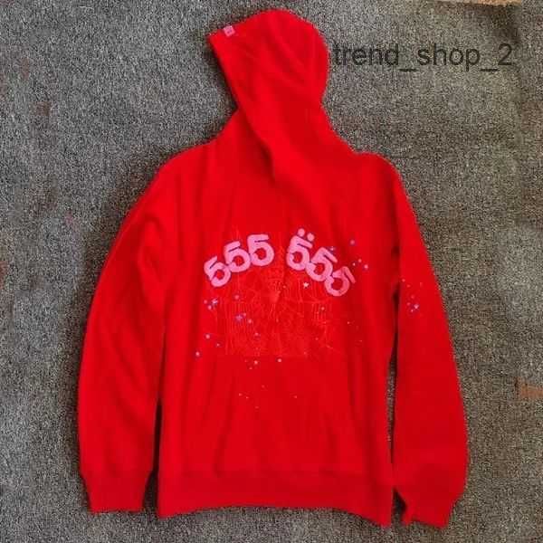 

2023 spider hoodie young thug sp5der 555555 hoodies men and women selling hoodie fashion designer printing spider web tracksuit designer hoo, Black