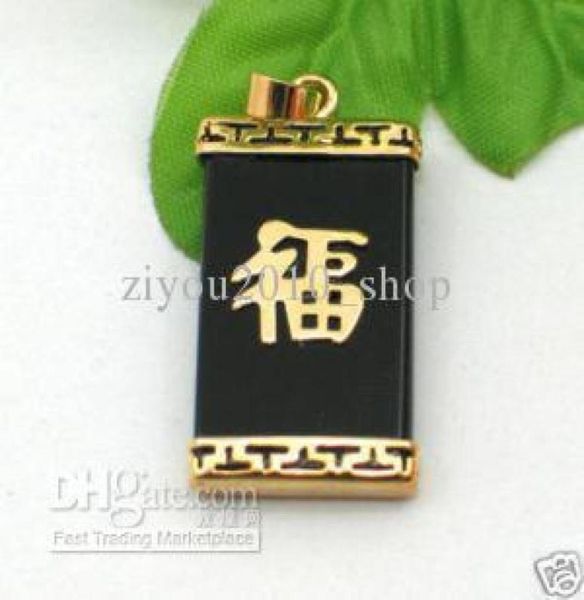 

beautiful 5 styles jade quotluckyquotpendant necklace2pc018346294, Silver