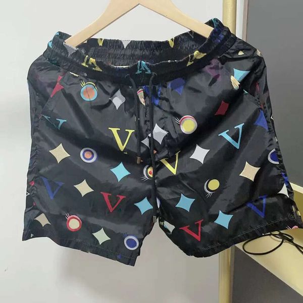 

fashionmensdesignersshortsquickdryingswimwearprinting2022summerboardbeachpantsmenswimshortsizeqaq, White;black