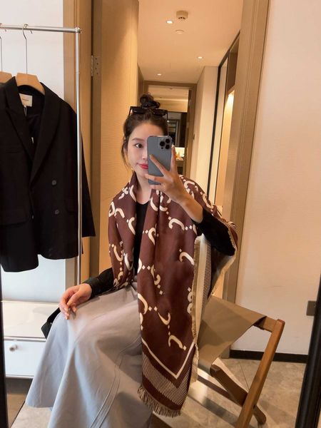 

designer scarf fashion brand 100% cashmere scarves for winter womens and mens long wraps size 140x140cm gift, Blue;gray