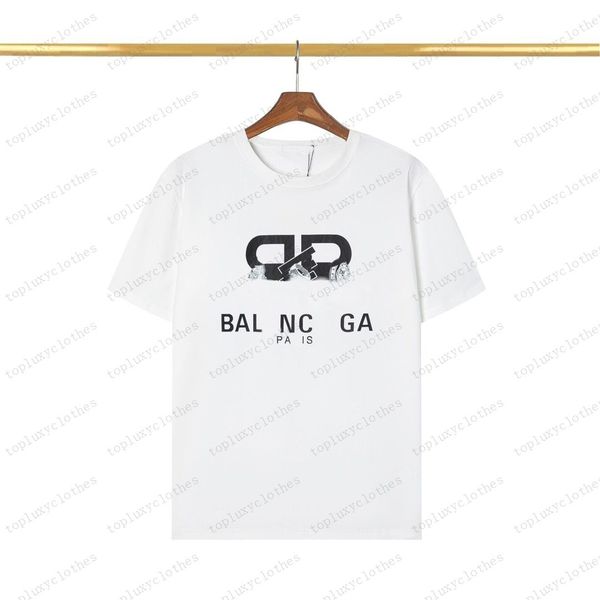 

2023 new luxury designer t shirt mens shirts for men tide sprayed streetwear letter printed cotton bear womens clothes t-shirt tee clothing, White;black
