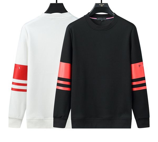 

men hoodie mens designer hoodies hoodys women clothes pullover sleeveless o-neck letter printed green overcoat sweatshirt streetwear fashion, Black