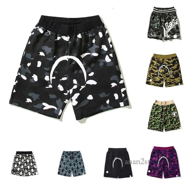 

mens shorts designer womens fashion trend camouflage pattern fiess training sports pants loose breathable mens summer outdoor joggi, White;black