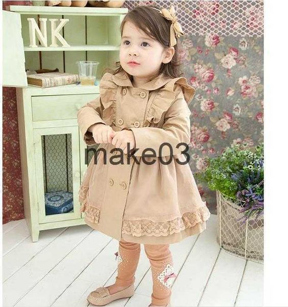 

jackets girls' fashion flower coat 2 j230728, Blue;gray