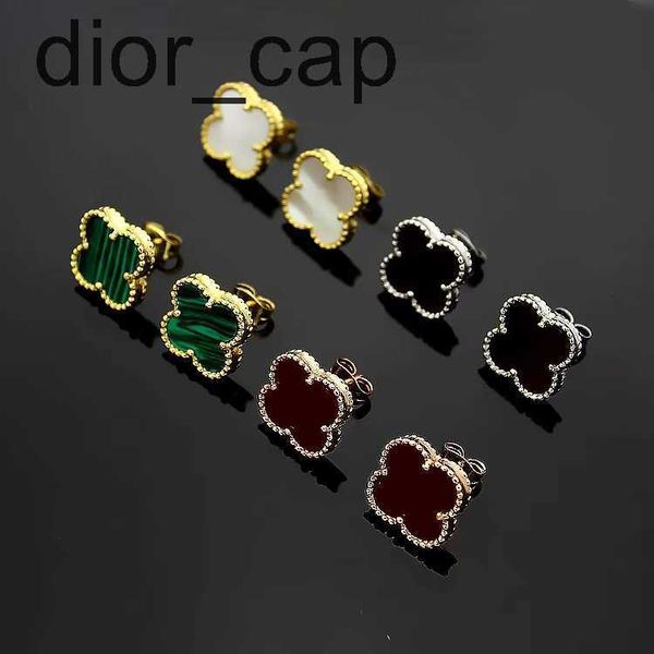 

12mm engrave flower stud factory 18k gold rose silver earrings 316l stainless steel inlaid ceramic black white red green pink blue love jewe, Golden;silver