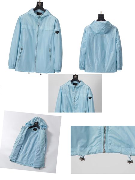 

2023 mens jackets luxury designer new style letter red striped jacket autumn/winter fashion casual outdoor jacket triangle badge jacket avai, Black;brown