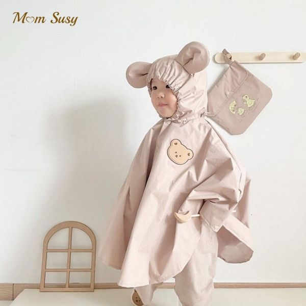 

jackets baby boy girl ear hooded raincoat windproof infant toddler child cartoon rain cloak outwear kid waterproof jacket clothing 27y 23072, Blue;gray