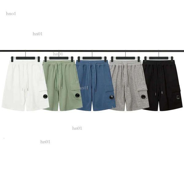 

men's shorts designer cp pants loose sweaterpants comfortable sport beach thigh cotton pants mens short sports summer breathable short, White;black