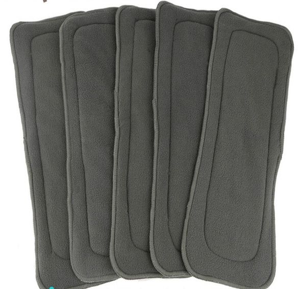 

2015 naughty baby charcoal bamboo 20pcs 5 layers32 reusable baby cloth diaper pads nappy inserts9169735