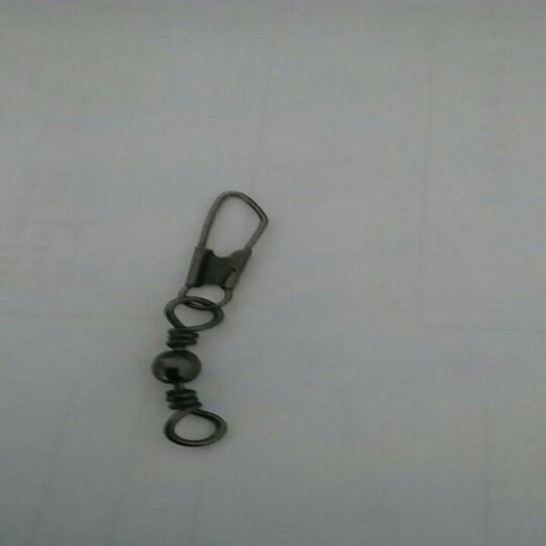 

fishing barrel swivel with safety snap fishing connector016425067