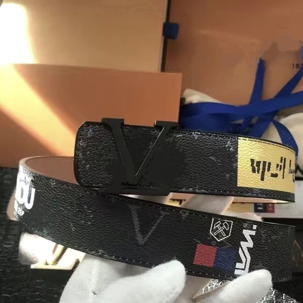 

f h belts fashion v buckle genuine leather belt width 4.0cm 15 styles highly quality aaa designer men women jeans casual wholesale cinturone, Black;brown