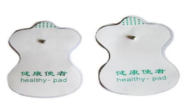 

100 pcs x electrode pads healthy pad for backlight tensacupuncturedigital therapy machine massager4001037