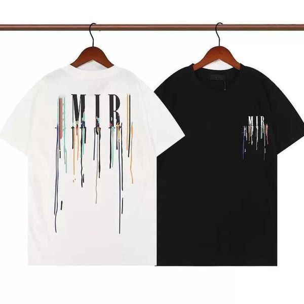 

summer mens t shirts womens s designer printed tees fashion man t-shirt quality cotton casual short sleeve amiris luxury hip hop streetw ou, White;black