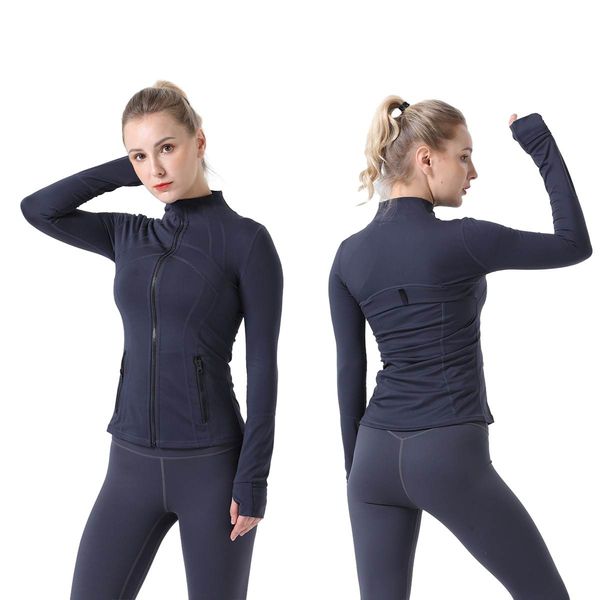

winter outerwear badminton sports jacket fitness practice clothing sports zipper long sleeve thumb pocket casual running tight lycra hygrosc, Black;brown