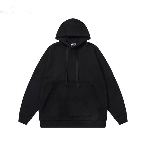 

new mens hoodies sweatshirt pullover thin sweatshirts italy style spring autumn winter couple hoodie with badge m/xxl, Black