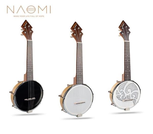 

naomi 26 inch banjolele sidekick tenor banjo 3 styles pattern design wgig bag tuner strap9512297