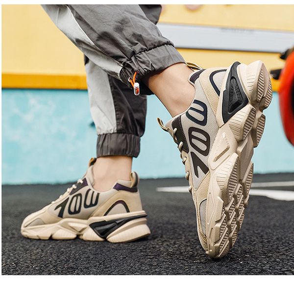 

2023 mens shoes yez four seasons low-fashion casual shoes all wear wearing sports running shoes trend, Black