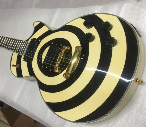 

electric guitar zakk wylde bullseye black emg active pickups guitars in stock electric guitars guitarra6200432