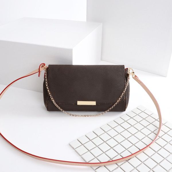 

designer bag women small bag shoulder bags favourite chain handbag brown flower coffee white check cossbody bags fashion cover brand luxurys