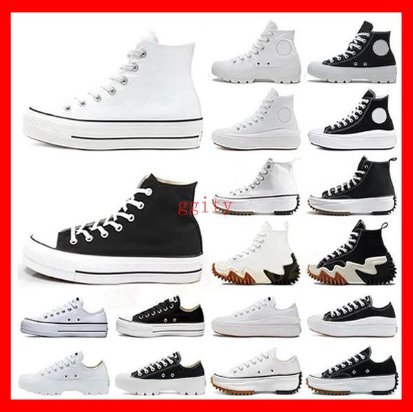 

canvas shoes sneaker men women shoes casual shoes sneaker thick bottom platform converses shoes designer black white run star motion shoes