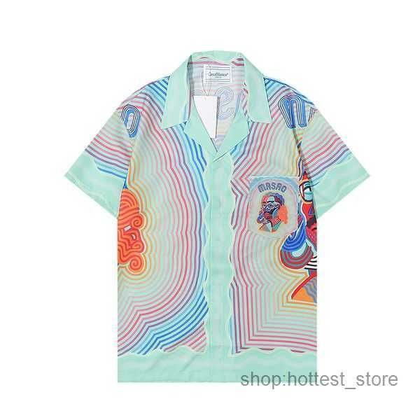 

casablanca shirt men fashion designer shirts hip hop tee women tshirts harajuku clothes us size -3xl 119, White;black