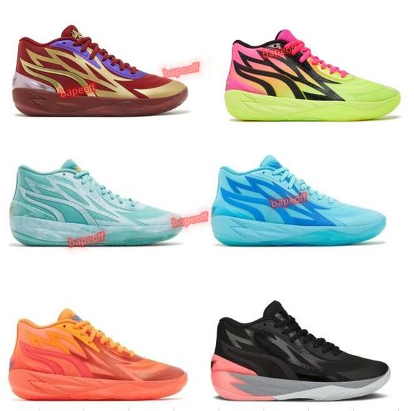 

mb.02 rick morty casual shoes womens ball running shoe sneakers for sale buy men lamelo sport size 40-46, Black