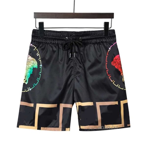 

21ss reflective high street shorts men's casual sports pant loose oversize style drawstring short pants trend designer#03, White;black