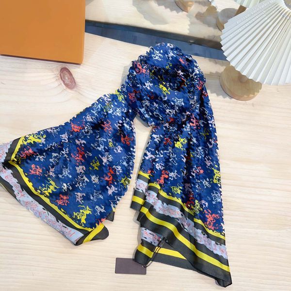 

designer scarf scarf fashion men's and women's four seasons cape scarfs classic designer scaves size 180x90cm 4 color, Blue;gray